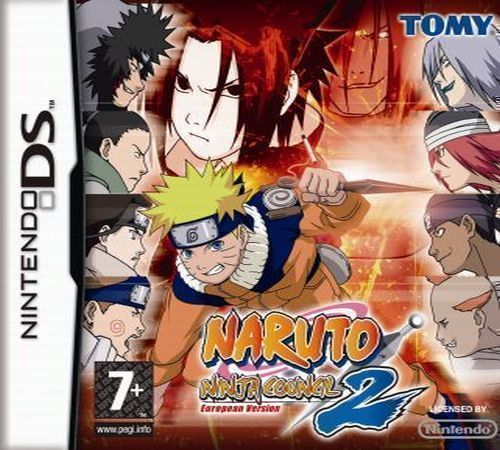 Naruto - Ninja Council 2 - European Version (Europe) Game Cover